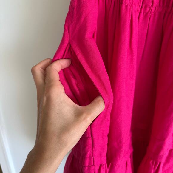 Anthropologie Somerset Mini Dress Pink XXSP - Picture 8 of 10